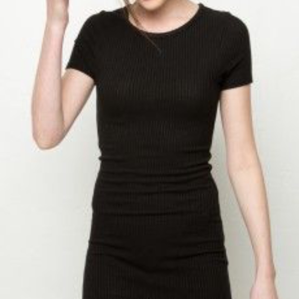 Brandy Melville Black Janelle Dress